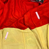 Fuchsia Silk Kimono With Chrysanthemums Vintage 1912-1945