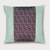 Butterflies Square Throw Pillow - Choice of Leather Colors