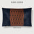 复古日本津木丝绸/黑色皮革：查看更多皮革颜色和枕头尺寸!