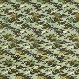 Antique Meiji Era Japanese Silk with Sparrows Square Throw Pillow - Choice of Leather Colors