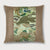 鴛鴦　ビンテージ和絹（1912-1949）とクールダークトープレザー：レザーの色と枕サイズをもっと見る！