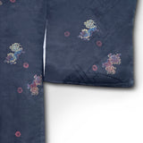 Vintage Black Silk Haori w/ 'Shishi' (Chinese Lion) Pattern