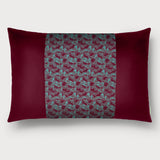 Butterflies Lumbar Throw Pillow - Choice of Leather Colors